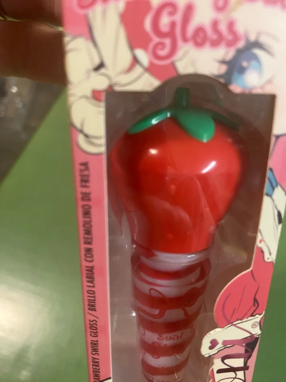 IONI Strawberry Swirl Gloss - Red